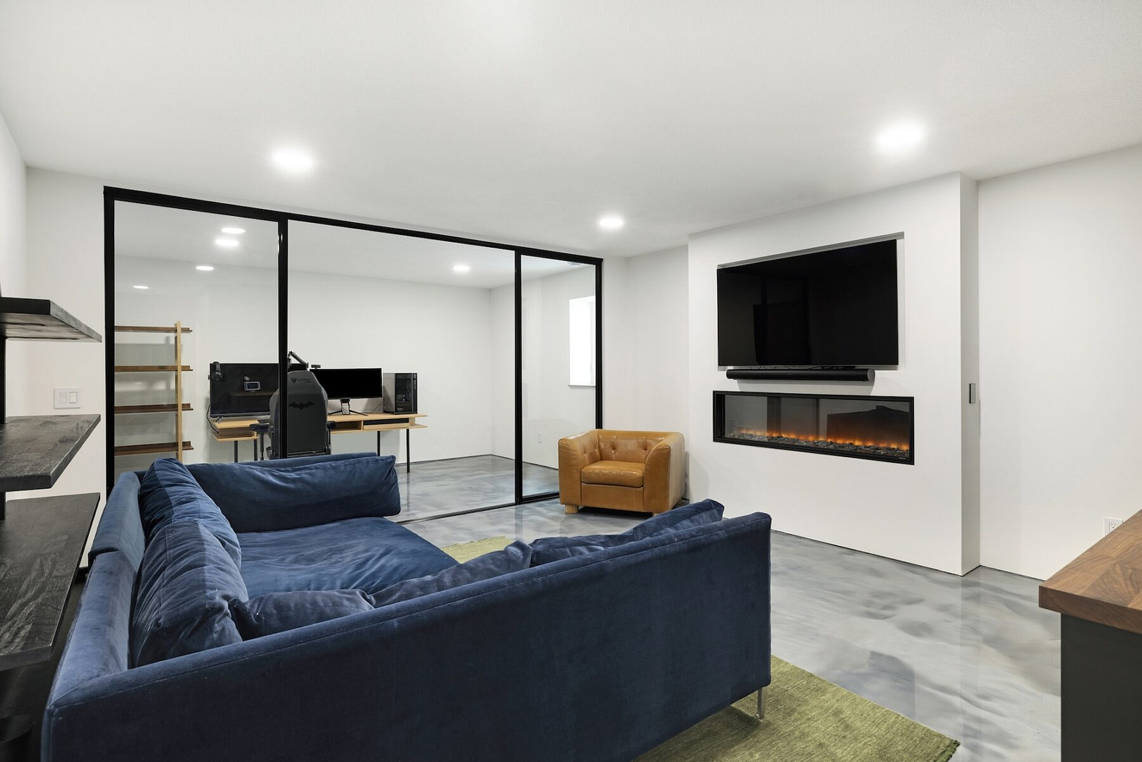 renovated and sealed up basement